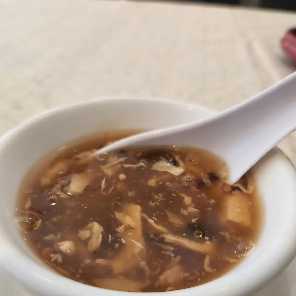 hot & sour soup 酸辣汤
